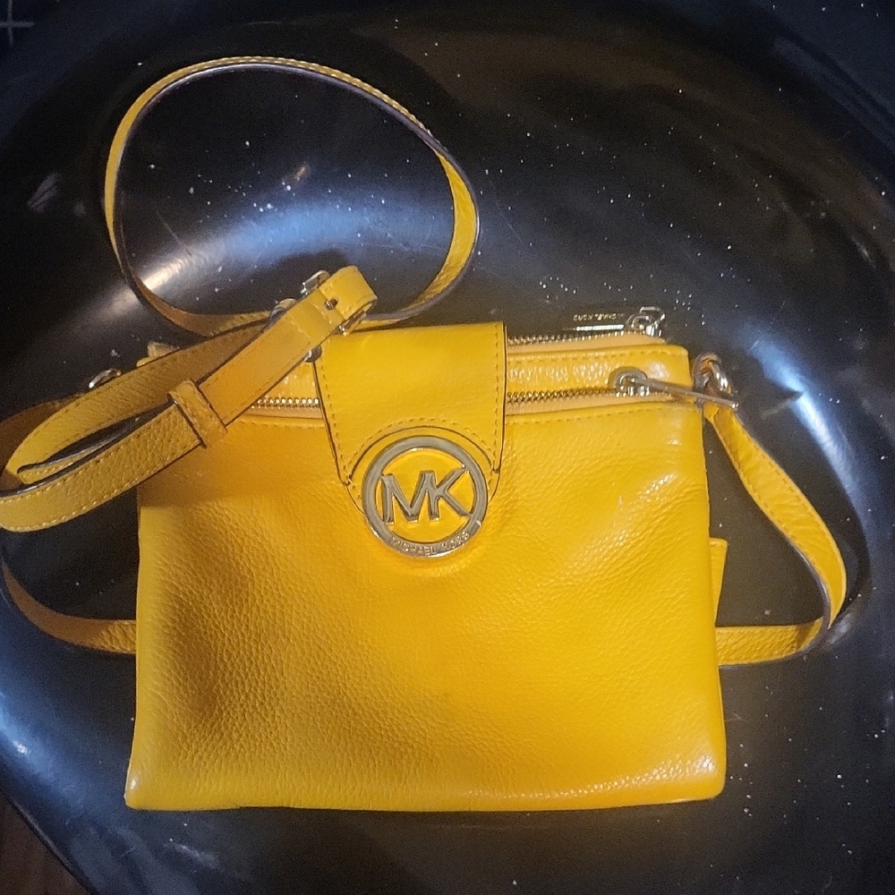 Michael Kors Sunlit Yellow Crossbody Bag